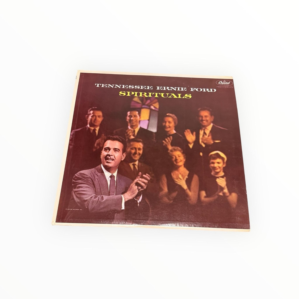 Vintage Tennessee Ernie Ford Vinyl LP Spirituals Capitol Gospel Country Canada